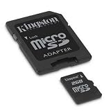 Kingston 256 MB microSD Memory Card SDC/256