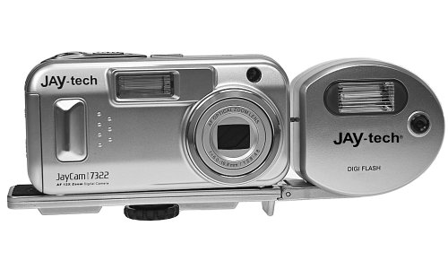 Telekommunikation: Jay-Cam i7322+Zusatzblitz