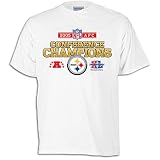Steelers Reebok Mens 05 AFC Champs Locker Room Tee
