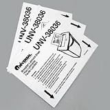 Shredder Lubricant Sheets, 8-1/2 x 11, 36 Sheets/Pack (UNV38036)