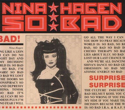 Nina Hagen - So Bad - Zortam Music