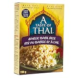 A Taste of Thai Garlic Basil Coconut Jasmine Rice, 6.7-Ounce Boxes (Pack of 6)