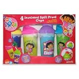 Dora the Explorer: Spill-Proof Cups - 4-Pack