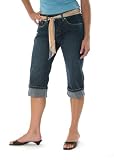 Lee Jeans Misses Denim Sashed Cuffed Midrise Capri