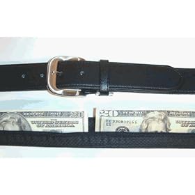 Leather Money Belt by Austin House by Austin House