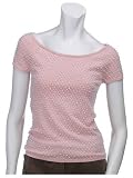 MICHAEL Michael Kors Womens Cap Sleeve Ballet Top with all over Pearls