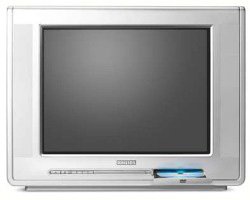 TV & Video Accessories - Philips 21Pt6820 Real Flat Dvd Tv Smart Text Virtual Dolby In Silver