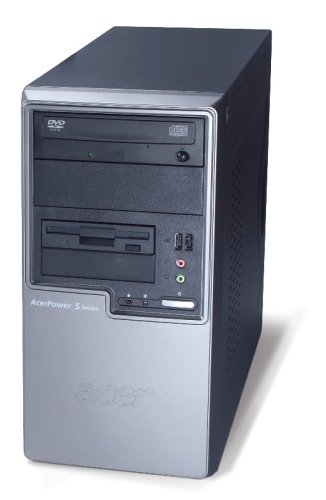 Elektronik und Foto: Acer Aspire SA80 Minitower Desktop-PC (Intel Celeron D 2.8GHz, 512 MB RAM, 160 GB HDD, DL DVD+/-RW/DVD-RAM, XP Home)