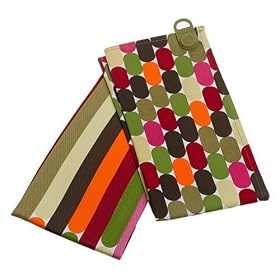 Typhoon Pack of 2 Tea Towels, Capsule: Home & Garden : typhoon polka dot designer dots tea towels