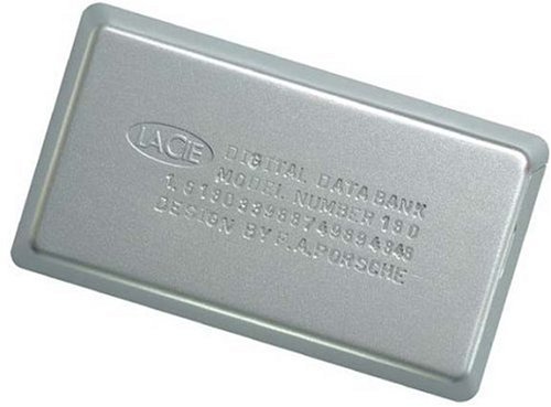 Lautsprecher: LaCie 300934 DataBank 60 GB externe Festplatte USB 2.0 Stromversorgung �ber USB