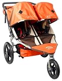 2006 Revolution Duallie Double Jogging Stroller in Mesa Orange