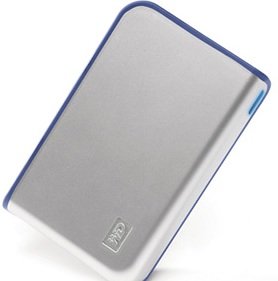 TFT Monitore: Western Digital WDXML1200UETE 120 GB 2,5 Zoll externe Festplatte USB 2.0 Passport
