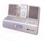 iRhythms A-303 20 Watt Digital Docking Speaker System for iPod Black code image