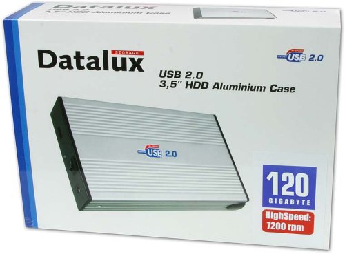 Digitalkameras: Datalux externe Festplatte 120 GB 3.5" 7200rpm USB 2.0