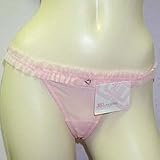 JLO 112097 Chiffon Thong with Ruffle