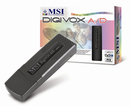 MP3 Player: MSI DIGI VOX MINI HYBRID TV TUNER (USB 2.0 ANALOG + DIGITAL TV)
