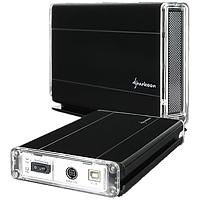 Festplatten: Sharkoon SWIFT-CASE USB 2.0 IDE 3,5 Zoll Laufwerksgeh�use schwarz