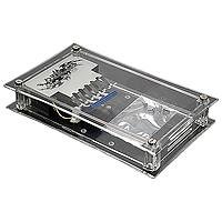 Speicherkarten: REVOLTEC Acrylic Case Geh�use 3� 1 Laufwerk USB2.0 Transparent