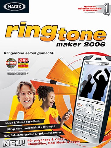 MP3 Player: MAGIX ringtone maker 2006