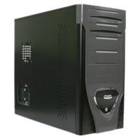 Telekommunikation: Jet Computer GEH-KL-838.BG PC Geh�use MiniTower 4 x 5.25 Schwarz