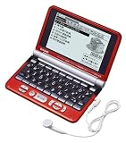 CASIO 電子辞書 Ex-word XD-ST6200RD レッド (100コンテンツ, 6ヶ国語音声機能, 生活実用モデル, バックライトつきスーパー高精細液晶, トリプル追加機能搭載)