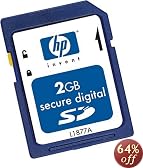 HP 2 GB SD Flash Memory Card L1877A707