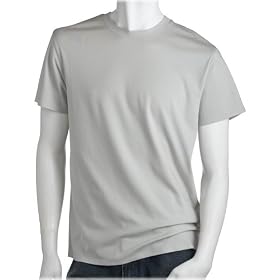 Armani Men's Basic Crewneck T-shirt, Grey by Armani