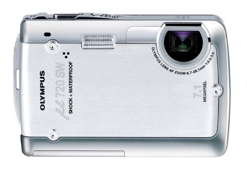 DVD Player: Olympus �-Digital 720 SW Digitalkamera (7 Megapixel) silber