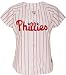 Philadelphia Phillies Home White/Scarlet Women's MLB Replica Jersey