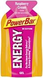 PowerBar Power Gel Concentrated Carbohydrate Gel, Raspberry Cream, 1.4-Ounce Packets (Pack of 24)