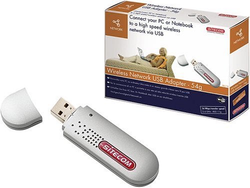 Festplatten: Sitecom WL-113DE Wireless LAN USB Netzwerkkarte 54Mbit