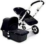 Cameleon Stroller - Dark Grey Base, Blue Fabric