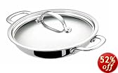 KitchenAid Clad 10-Inch Covered Everything Pan with Stainless-Steel Loop Handles