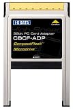 I-O DATA CardBus�Ή� �R���p�N�g�t���b�V���E�}�C�N���h���C�u�pPC�J�[�h�A�_�v�^�[ CBCF-ADP