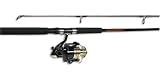 Eagle Claw Power Eagle MSPES702S 7'  2-Piece Spinning Rod and Reel Combo