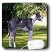 Dogs Great Dane - Blue Merle - Mouse Pads