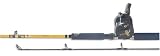 Eagle Claw Trolling Series MS6077G 8'6" 2-Piece Graphite Rod and Level Wind Reel
