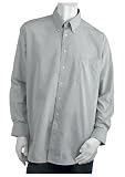 American Cottons Mens Long Sleeve Micro Check Sport Shirt