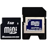 ハギワラシスコム miniSDメモリーカード Tシリーズ(東芝製)1GB[HNT-MN1GTA]