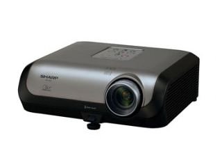 Festplatten: Sharp XR 20 X 5 HDTV DLP-Projektor (2300 ANSI Lumen, Kontrast 2000:1) silber