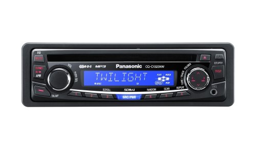 Projektoren: Panasonic CQ-C 1323 NW CD-MP3-Tuner schwarz/ blau