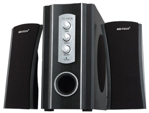MP3 Player: MS-TECH LD-800 Soundsystem 2.1 50 Watt RMS