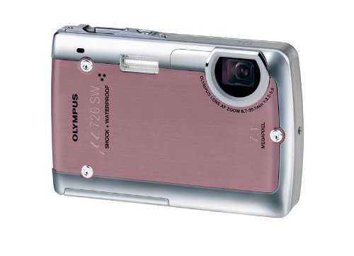 DVD Player: Olympus �-Digital 720 SW Digitalkamera (7 Megapixel) pink
