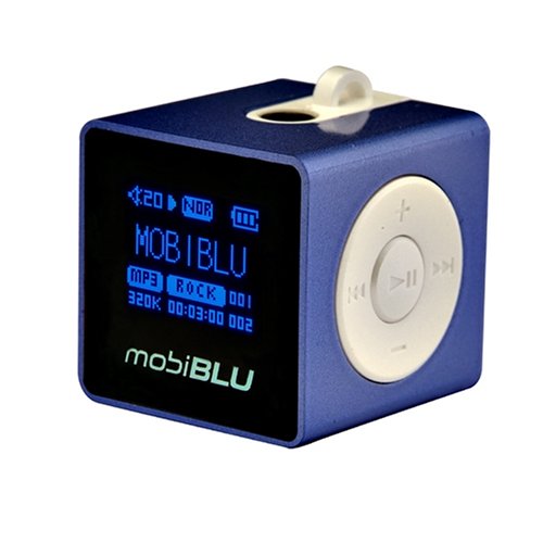 mobiBLU CUBE2 Digital Multimedia Player 1G Blue