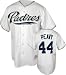 Jake Peavy San Diego Padres Home Youth MLB White Replica Jersey
