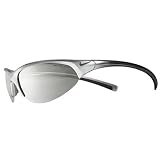 Nike Skylon EXP RD Sunglasses - EV0176-002 (Fade Silver w/ Grey Lens with Silver Flash and Orange Lens)