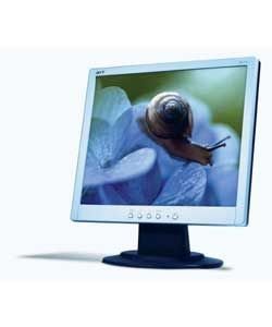 Acer AL1717As 17 Zoll TFT Monitor silber/silber (Kontrast 500:1, 8 Ms Reaktionszeit)