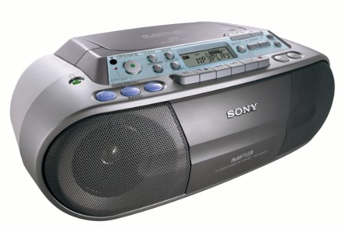 Festplatten: Sony CFD-S 03 MP3-CD-Radiorekorder silber