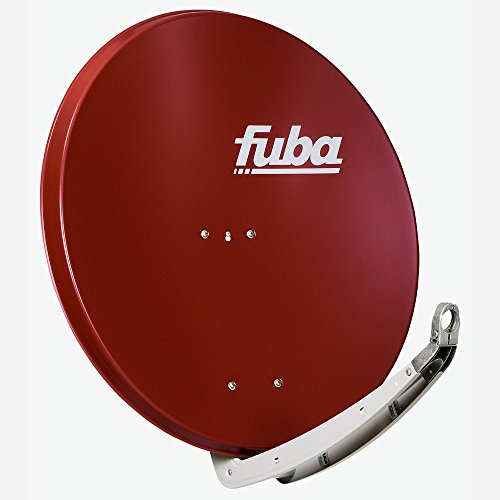 Festnetztelefone: Fuba 85cm Satellitenspiegel Rot