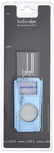 i-doll PYTHON Lederh�lle f�r iPod nano blau-metallic